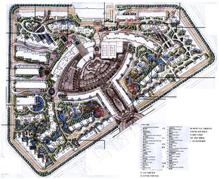 碧海云天景观手绘图片素材