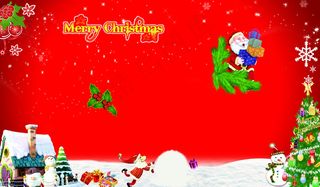 贺圣诞迎元旦海报设计PSD源文件