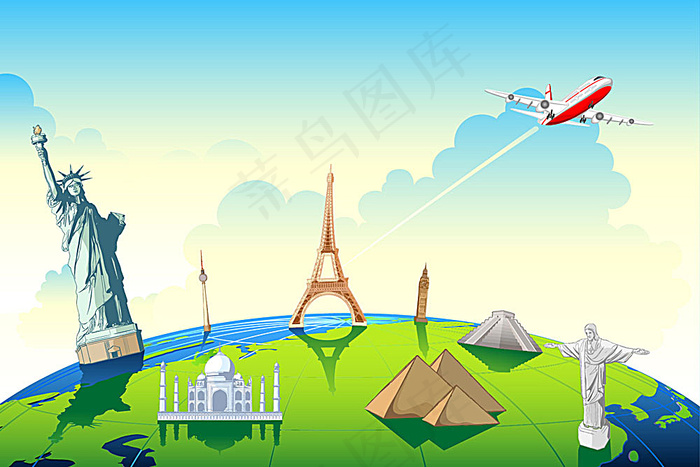 卡通旅游海报设计
