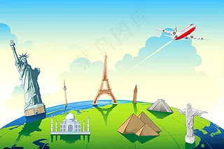 卡通旅游海报设计