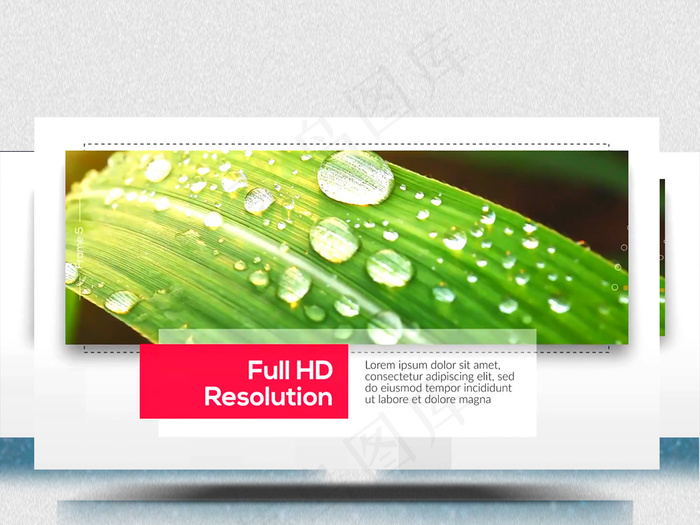 唯美大气相册画册视频素材