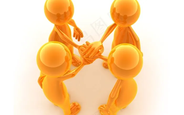 3D小人商务图片素材