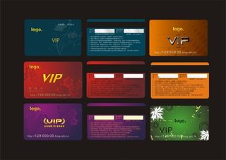 会员卡模板