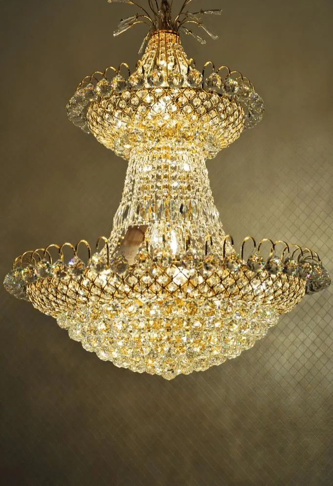 金色水晶吊灯