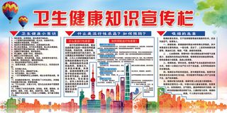 2018年免费模版卫生健康宣传公益...