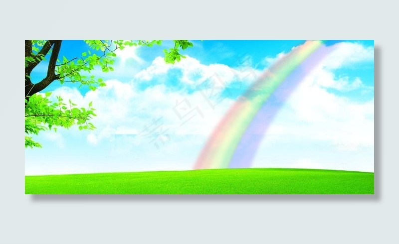 大自然清新背景图片