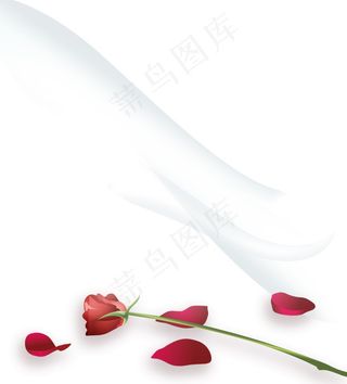 飘带玫瑰浪漫移门图