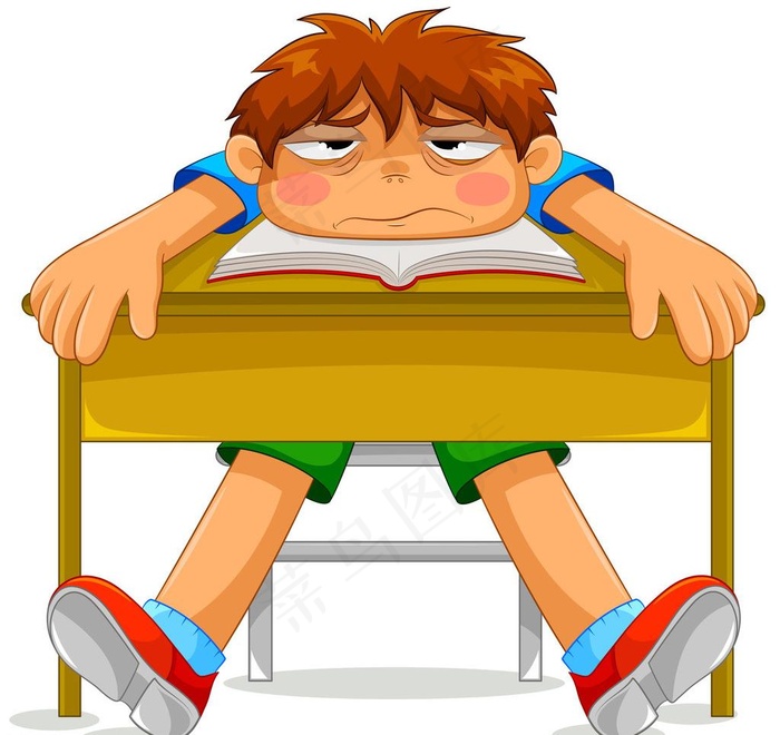小学生图片eps,ai矢量模版下载