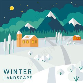 冬天矢量素材