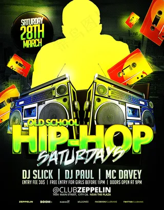 纯英文酷炫创意海报ＰＳＤ