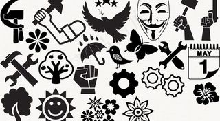 五一劳动节标志图片