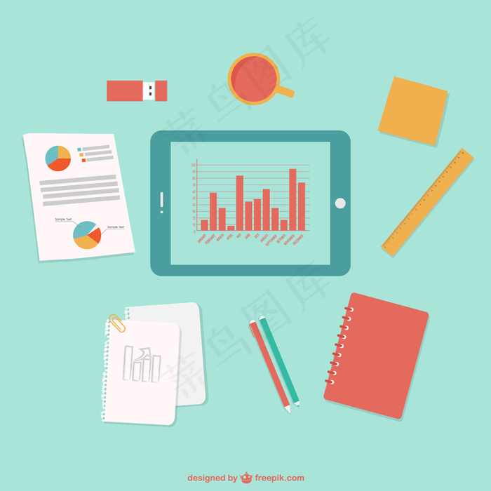 扁平化宅办公室环境与工具