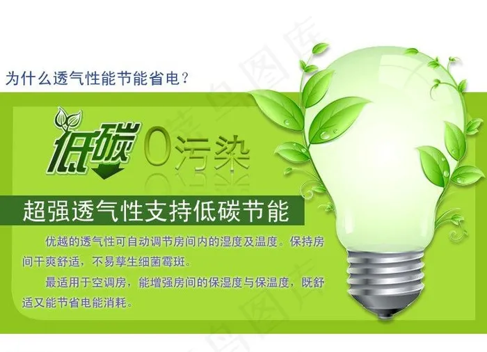 低碳环保图片psd模版下载