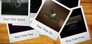 国外AE电子相册模板