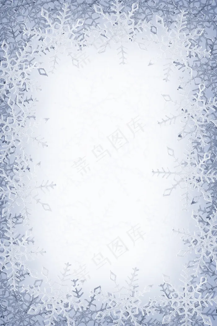 圣诞节雪花背景