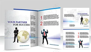 商业宣传小册子和传单图片