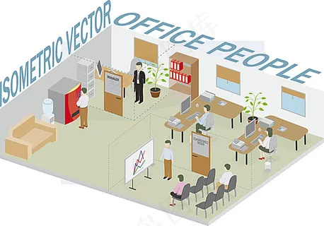 办公区域效果图 办公区域效果图