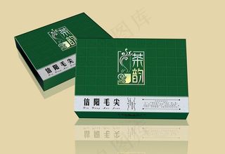 信阳毛尖包装（展开图）图片