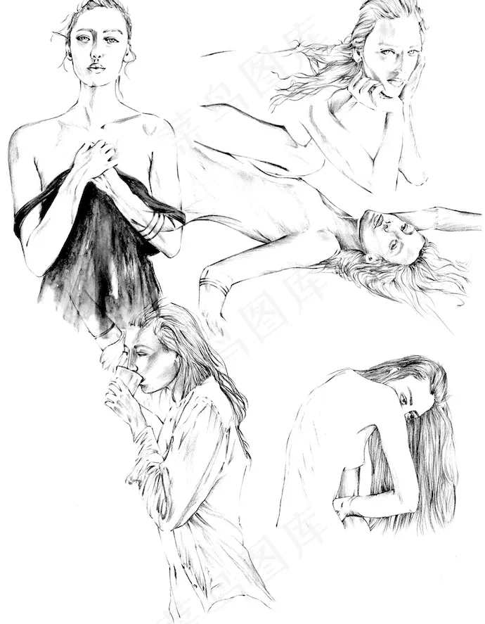 女装设计效果图