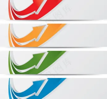 时尚箭头横幅图片