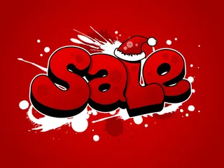 POP圣诞字体矢量图4