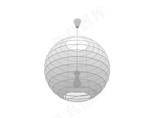 吊灯的模型,
