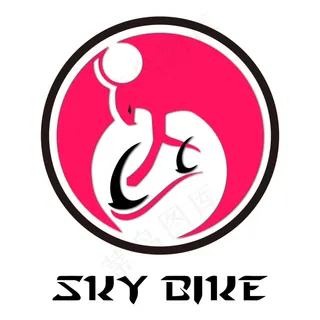 霸气自行车logo