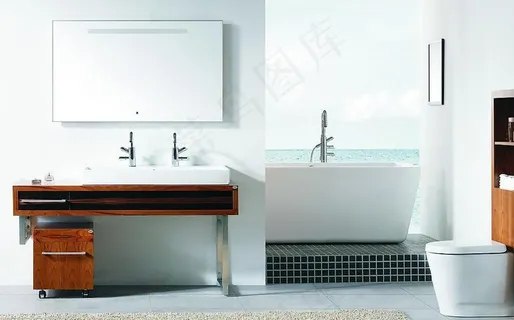 浴室大背景图片