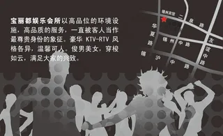 黑色俱乐部KTV名片