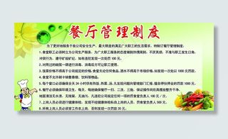 餐厅管理制度图片
