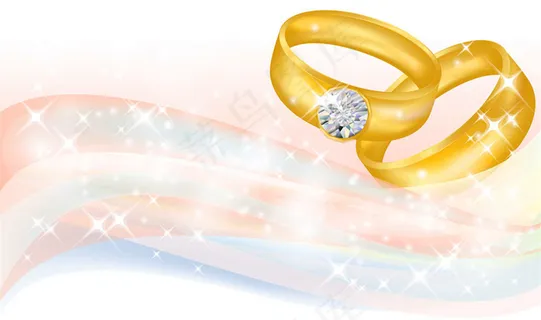 梦幻动感图案婚礼主题图片