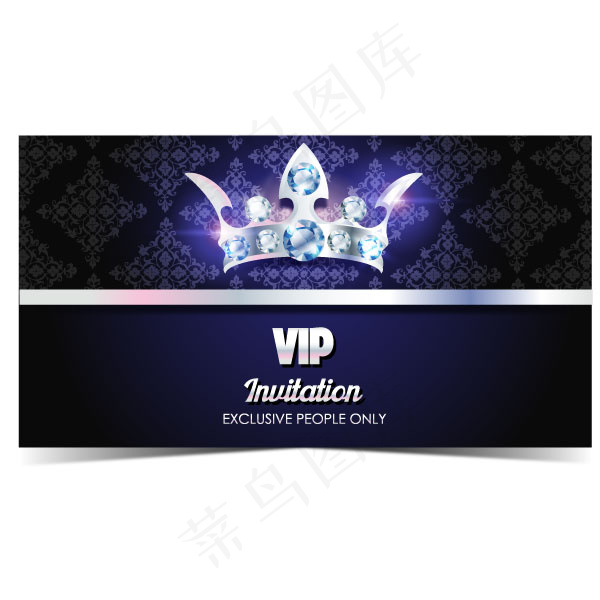 紫色VIP设计ai矢量模版下载