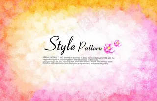 鲜花店名片模板