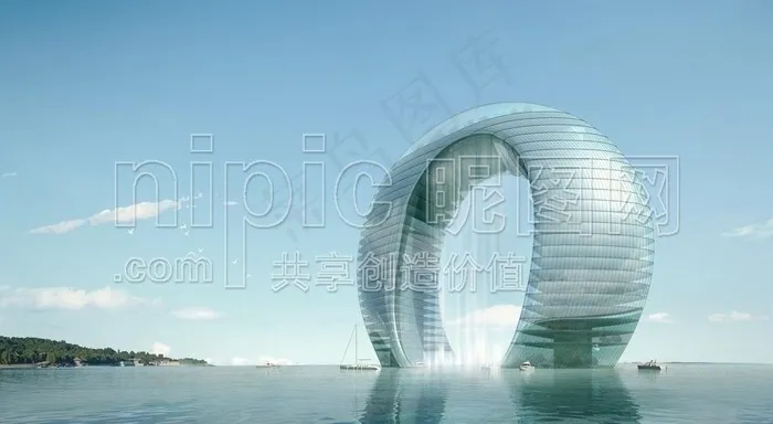 水上建筑图片(4000X2668(DPI:72))psd模版下载