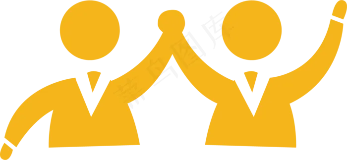 卡通儿童手拉手玩耍海报png素材