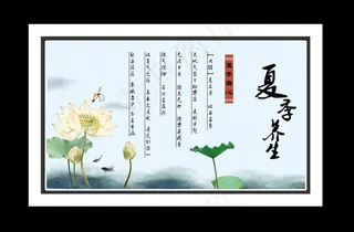 夏季养生 精细分层图片