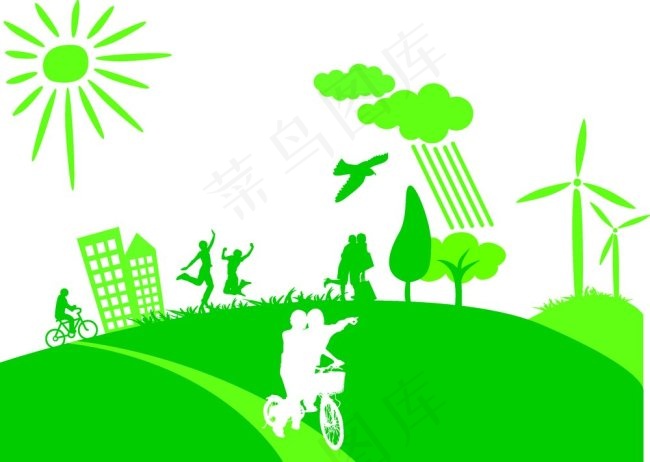 节能环保模板下载