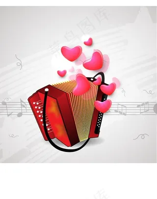 爱心手风琴