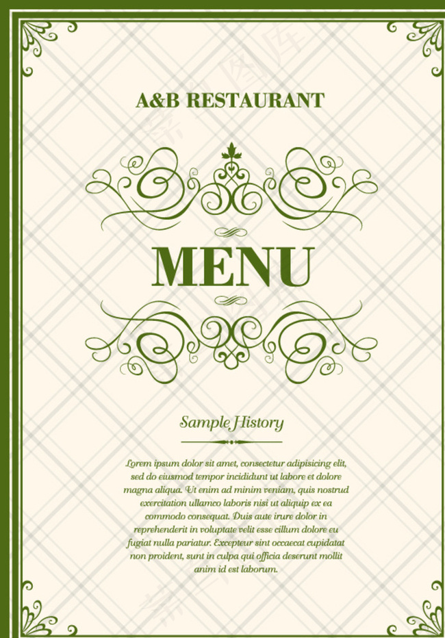 欧式花纹边框相框图片