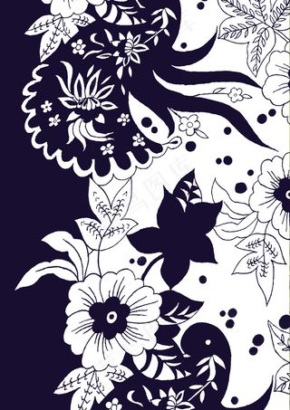花朵纹样素材