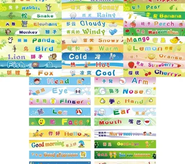 英语楼梯标贴图片