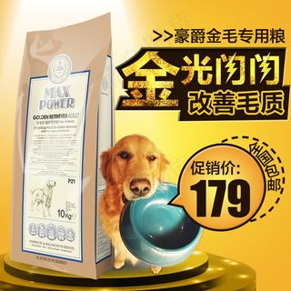 金毛狗狗 狗粮直通车 主图