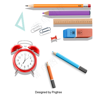 漂亮的卡通可爱的学校用品文具漂亮的卡通可爱的学校用品文具