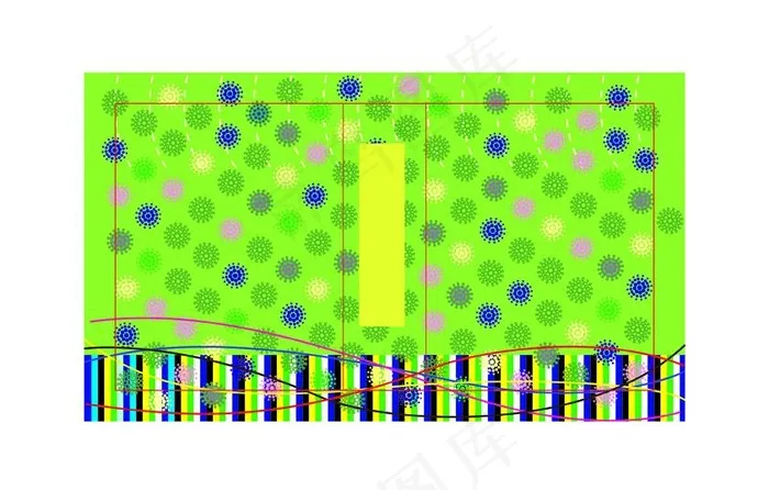 卡通失量背景图图片ai矢量模版下载