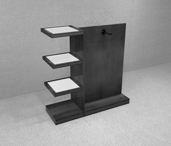 展柜柜台3d模型图片