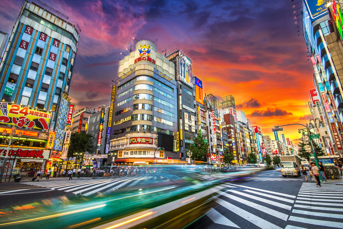城市夜景图片