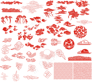 云中国风祥云古风云png