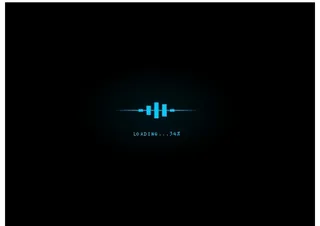 橙色背景flash网站模板