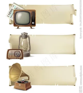 复古欧式纸张图片