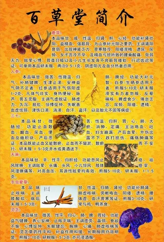 中药简介图片